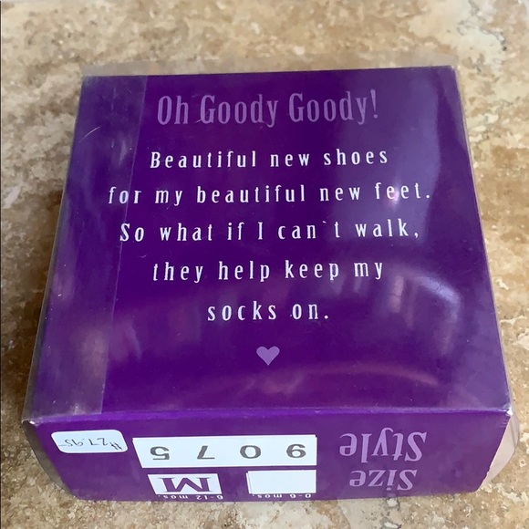 Baby Shoes White Floral - Picture 4 of 4